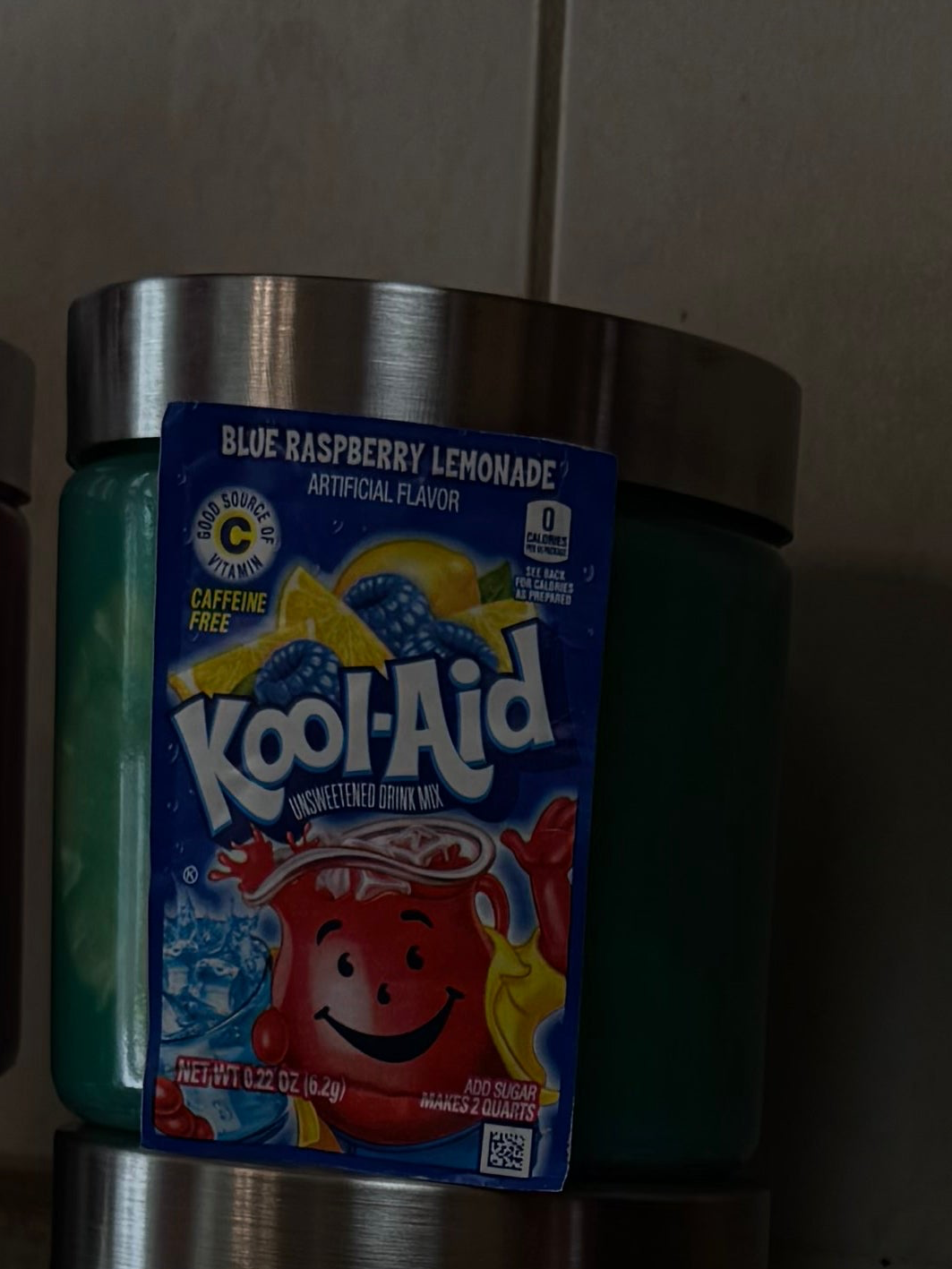 Blue razz lemonade
